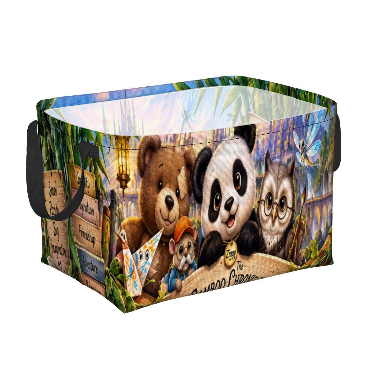 The Bamboo Chronicles Adventure Storage Basket