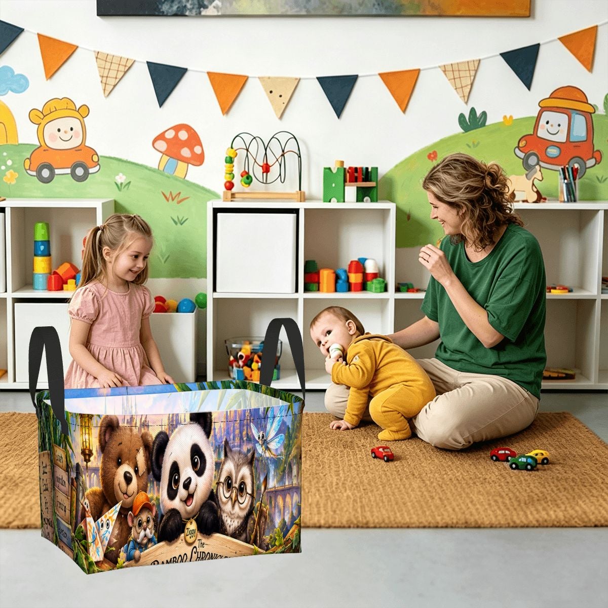 The Bamboo Chronicles Adventure Storage Basket