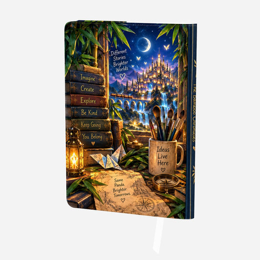 The Bamboo Chronicles A5 Notebook Cover