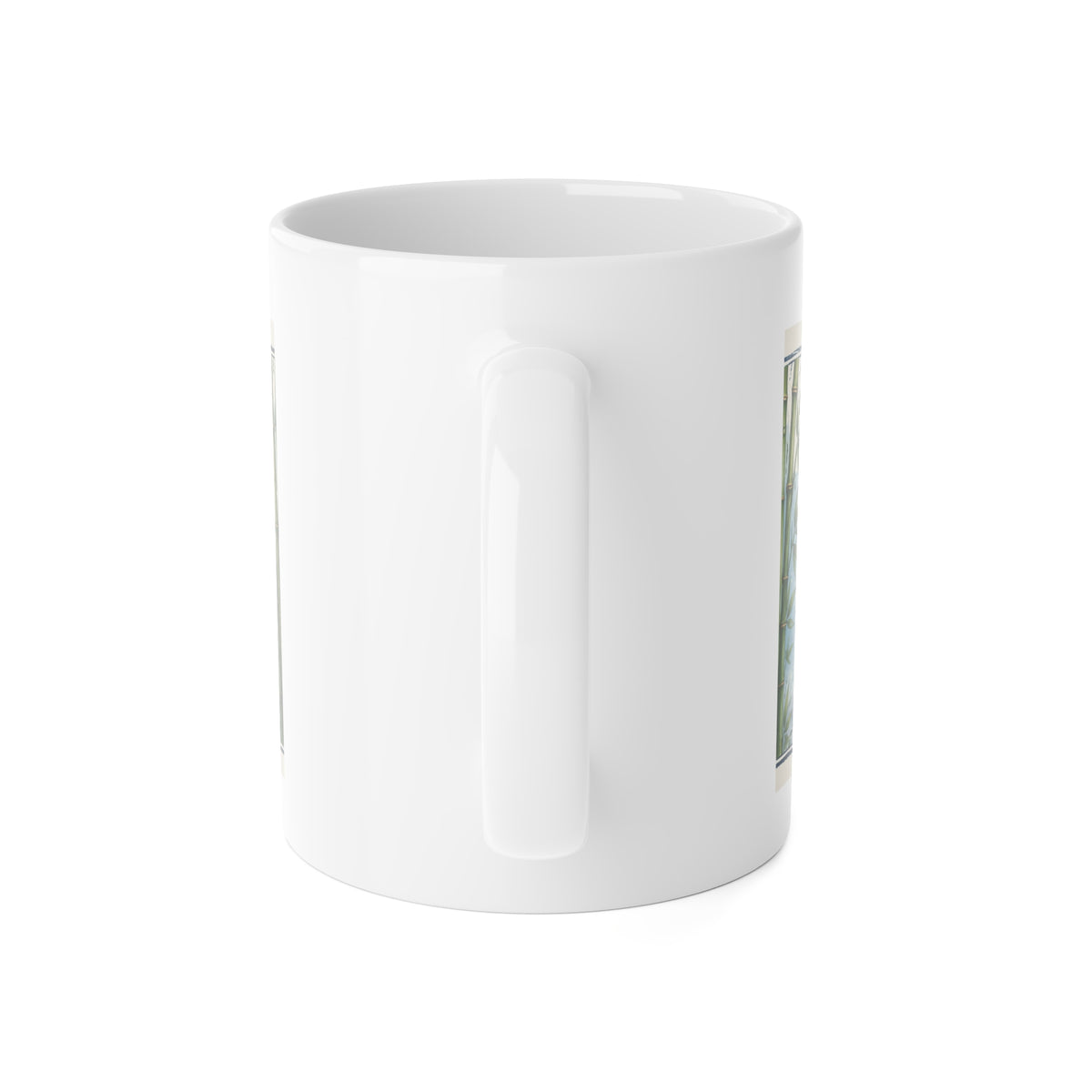 White Ceramic Mug, 11oz