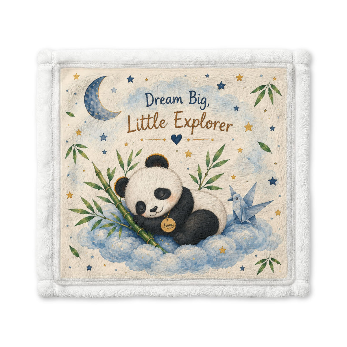 Minky Baby Lovey Blanket