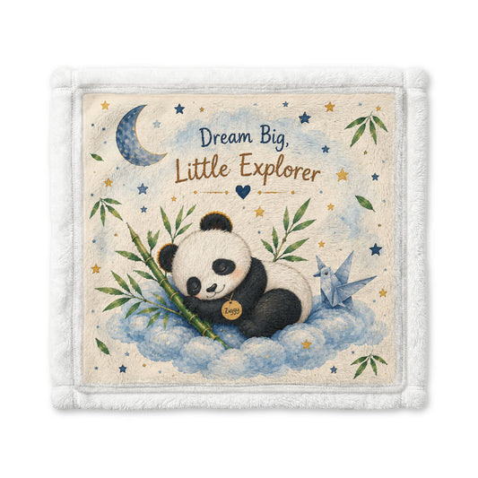 Minky Baby Lovey Blanket