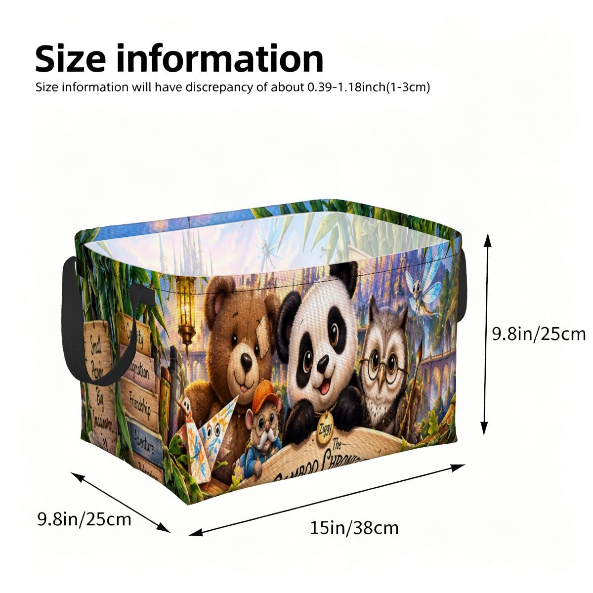 The Bamboo Chronicles Adventure Storage Basket