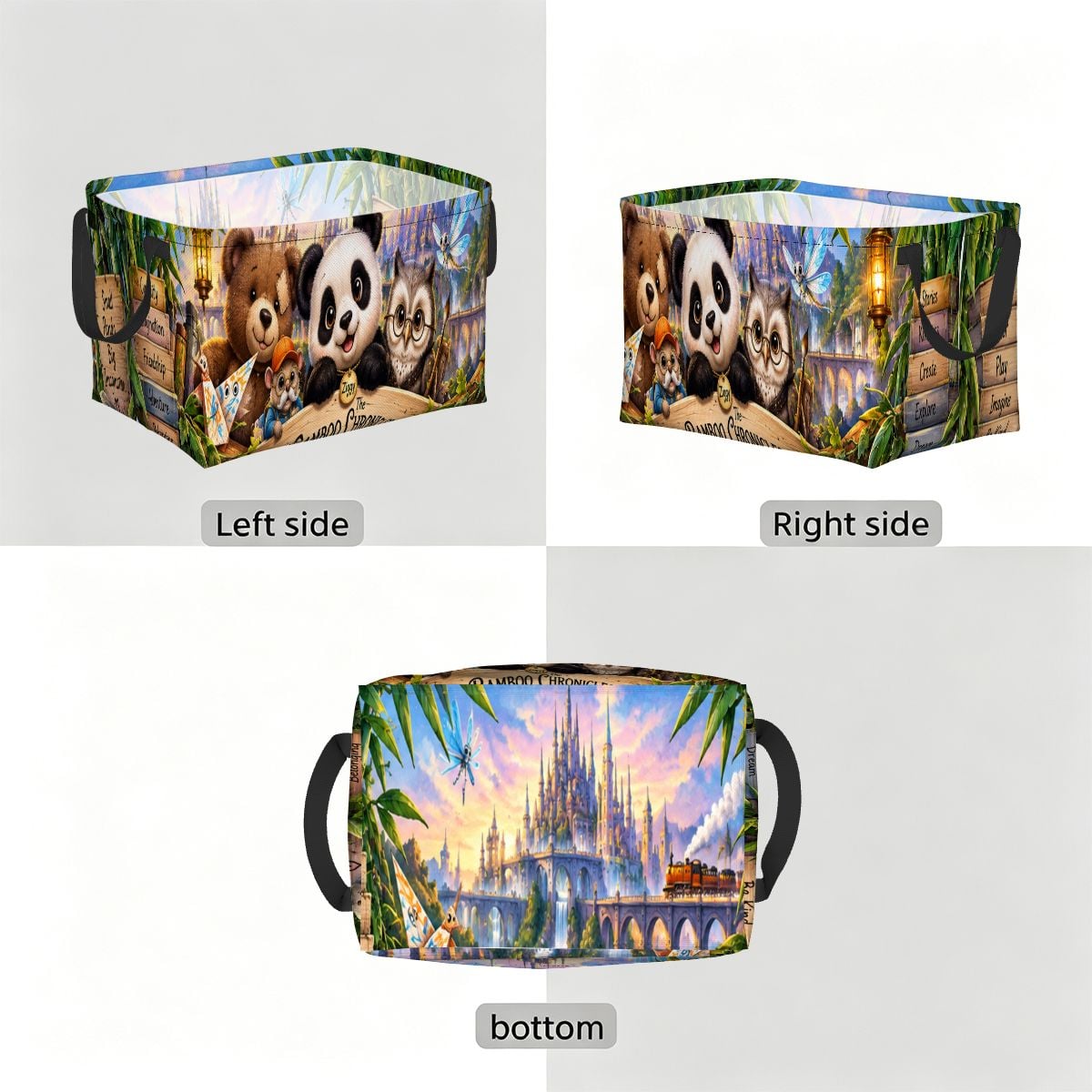 The Bamboo Chronicles Adventure Storage Basket
